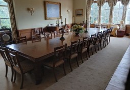 Diningroom at Grade II Listed 19th Century Home For Filming, Norfolk