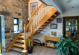 Stairway / Staircase at Chalet Style Detached House For Filming, Northern Ireland