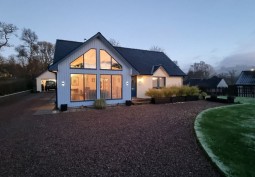 Driveway, Coronavirus-Friendly at Scandinavian Style Single Story Detached House For Filming, Highlands