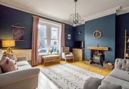 Livingroom, Fireplace at Victorian End Terrace For Filming, West Yorkshire