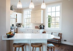 Kitchen (With Island), Kitchen (Modern), Kitchen (White units)