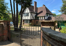 Driveway, Gate, Coronavirus-Friendly at 1930's Arts and Craft Style Detached House For Filming, Berkshire
