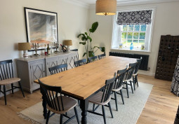 Diningroom at Farmhouse With Swimming Pool For Filming, Bristol