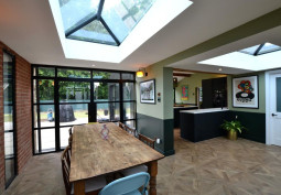 Kitchen With Table, Skylight
