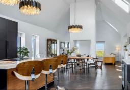 Kitchen (With Island), Kitchen With Table