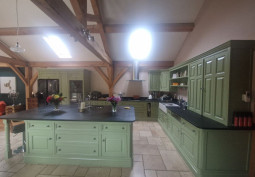 Kitchen (With Island), Kitchen (Coloured units)