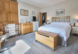 Bed, Furniture at Charming Stone Cottage Available For Filming, County Durham