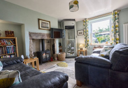 Livingroom, Fireplace at Charming Stone Cottage Available For Filming, County Durham