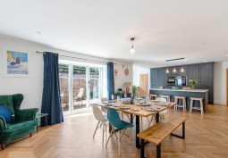 Kitchen With Table, Open-plan