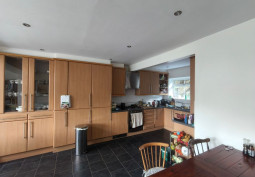 Kitchen With Table at Large Home In The Countryside For Filming, Greater Manchester