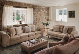 Livingroom at Beautifully Restored Cottage For Filming, Wales