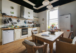 Kitchen With Table, Kitchen (White units), Kitchen (Gas Hob)