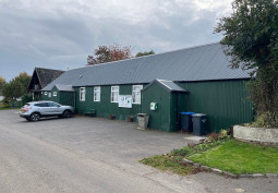 Hall, Coronavirus-Friendly at Village Hall For Filming, Scotland