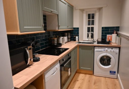 Kitchen (Coloured units), Kitchen (Electric/Induction Hob)
