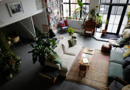 Livingroom, Warehouse, Industrial, Flats / Appartments, Open-plan
