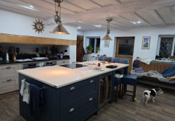 Kitchen (With Island), Kitchen (Coloured units), Family Home