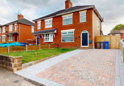 Exterior, Driveway, Semi-Detached House