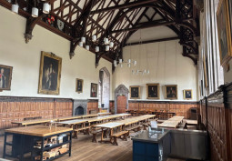 Diningroom, School / College, Vaulted Spaces, Cafe, Period Building
