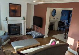 Livingroom, Fireplace