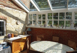 Brick Wall, Conservatory, Stone Wall