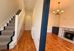 Livingroom, Stairway / Staircase, Hall, Fireplace