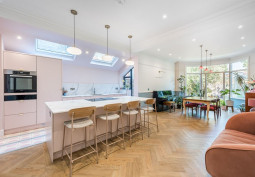 Kitchen (With Island), Kitchen (Coloured units)