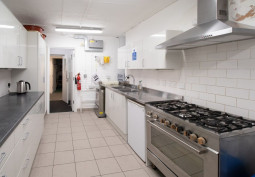 Kitchen, Church, Kitchen (Cream or White units), Community Center, Kitchen (Gas Hob)
