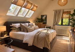 Bedroom (Double) at A Beautiful Countryside Barn Conversion For Filming, Warwickshire
