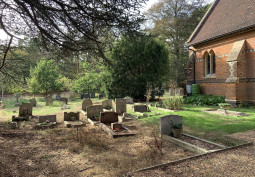 Grass, Leaf at Arts And Crafts Style Victorian Church For Filming, Hertfordshire
