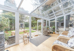 Conservatory at Detached Home Across Three Floors For Filming, London