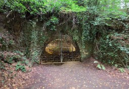 entrance at Genuine Sandstone Cave In Surrey For Filming, Surrey