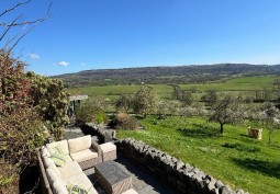 Countryside View, Patio / Veranda at Large Five Bedroom Farmhouse For Filming, Cumbria