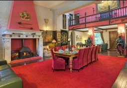 Diningroom at Scottish Castle Shoot And Stay Location For Filming, Dumfries & Galloway