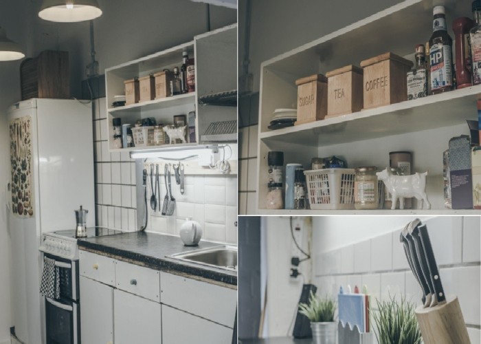 13. Kitchen (White units)
