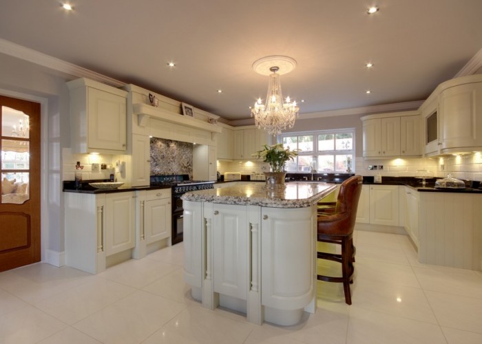 3. Kitchen (Cream or White units)