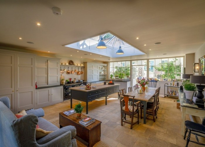 3. Kitchen, Kitchen (With Island), Kitchen (Coloured units), Kitchen With Table, Skylight