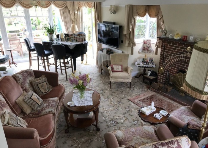 3. older style living room for filming