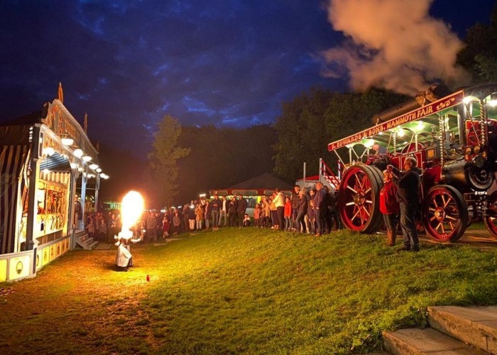 1. Steam fairground can be hired for filming or events