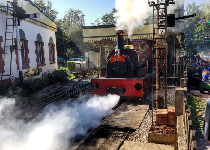 23. (Hampshire) Private steam trains can be hired all year for events or filming