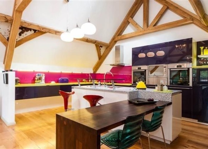 2. Kitchen (With Island), Kitchen (Retro), Kitchen With Table