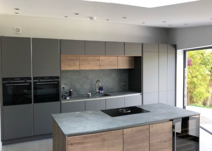 3. Kitchen (With Island), Kitchen (Coloured units)