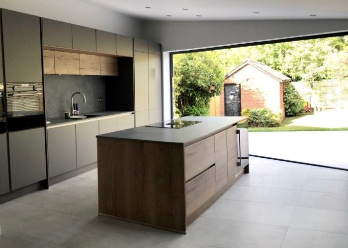 1. Kitchen (With Island), Kitchen (Coloured units)