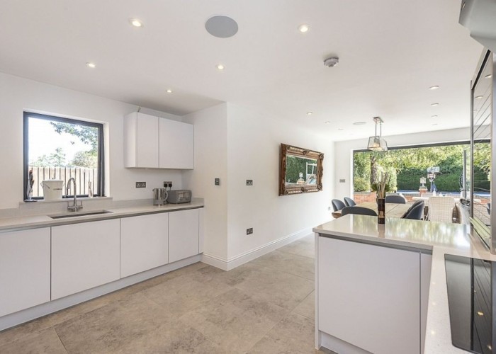 3. Kitchen (Modern), Kitchen (White units)