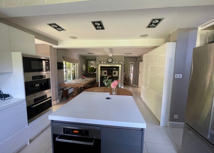 4. Kitchen (With Island), Kitchen With Table, Kitchen (White units)