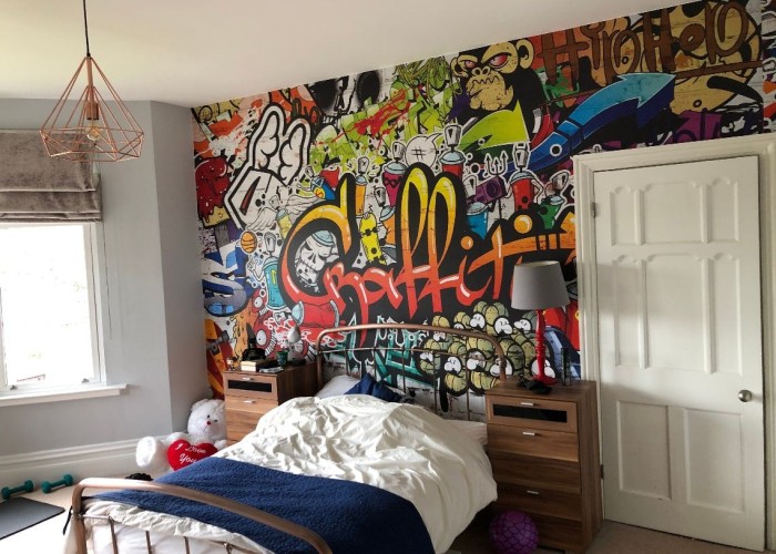15. Bedroom (Childrens), Graffiti