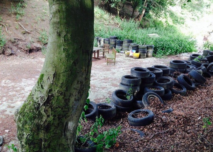 Wasteland / Scrapyard at London: Wasteland, Woodland, Stone Walls - Backdrops For Video & Stills Shoots, Kent