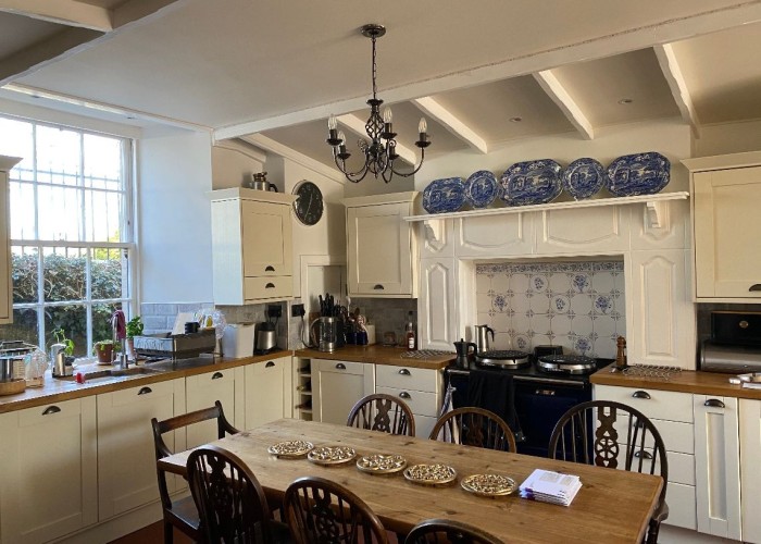 5. Kitchen (Cream or White units), Kitchen With Table, Kitchen (White units), Kitchen (Gas Hob)