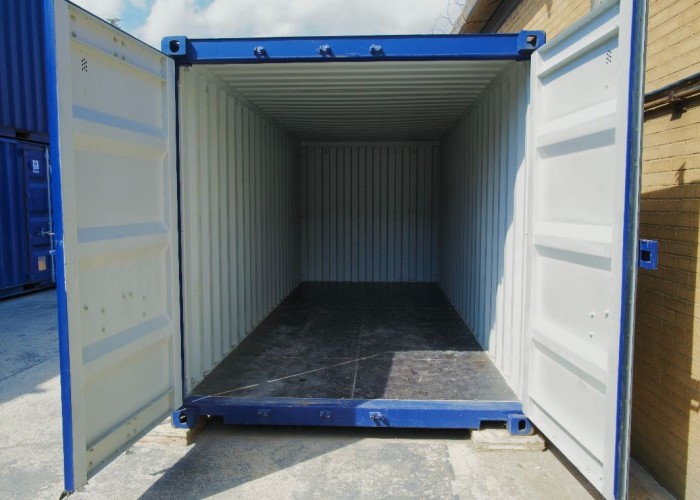 Container Yard In London For Filming, London