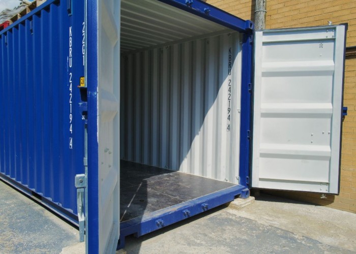 Container Yard In London For Filming, London