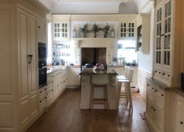 5. Kitchen (With Island), Kitchen (White units)